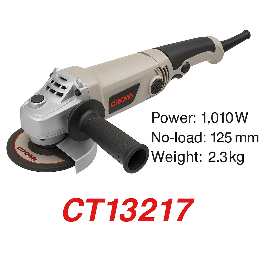 5" Angle Grinder Long Handle -1010W