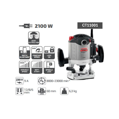 12mm Router 2100W