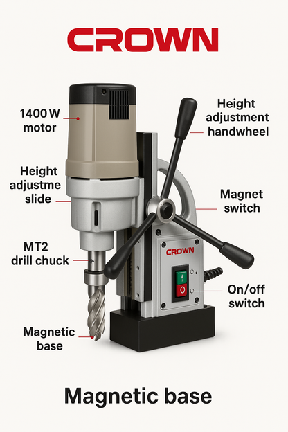 Magnetic Drill 23mm
